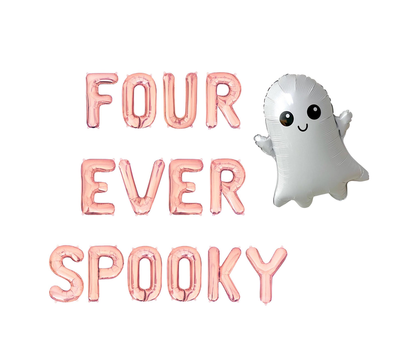 Four Ever Spooky Letter Balloon Kit