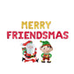 Merry Friendsmas Letter Balloon Kit