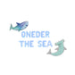 ONEder The Sea Baby Blue Letter Balloon Kit