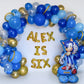 Sonic Birthday Balloon Garland Kit