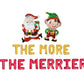 The More The Merrier Christmas Letter Balloon Kit