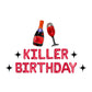 Killer Birthday Letter Balloon Kit