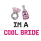 Im A Cool Bride Letter Balloon Kit