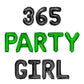 365 Party Girl Letter Balloon Kit