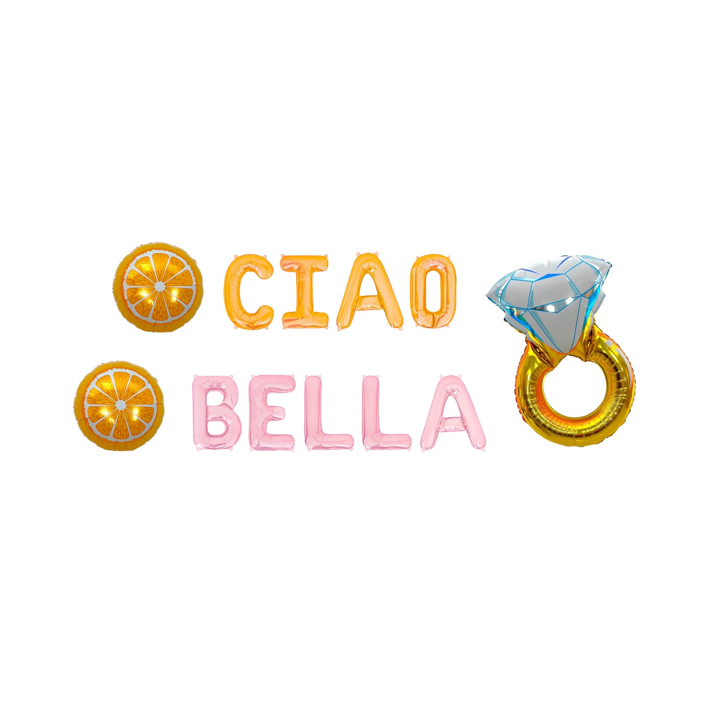 Ciao Bella Letter Balloon Kit