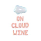 On Cloud Wine Letter Balloon Kit