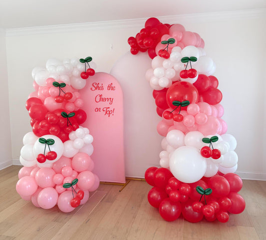 Cherry Balloon Garland Kit