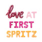 Love At First Spritz Letter Balloon Kit