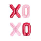 XO XO Valentines Day Themed Letter Balloon Kit