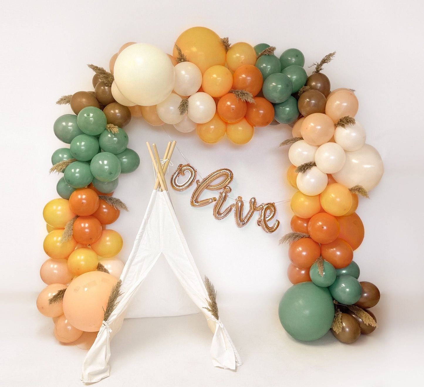 Boho Camping Balloon Garland Kit