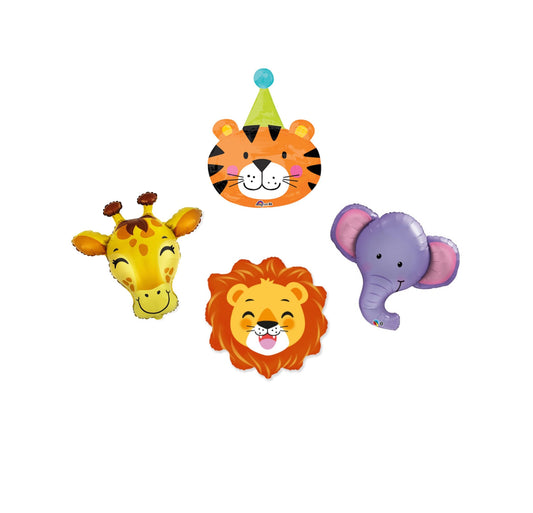 Cutie Zoo Animal Themed Balloons