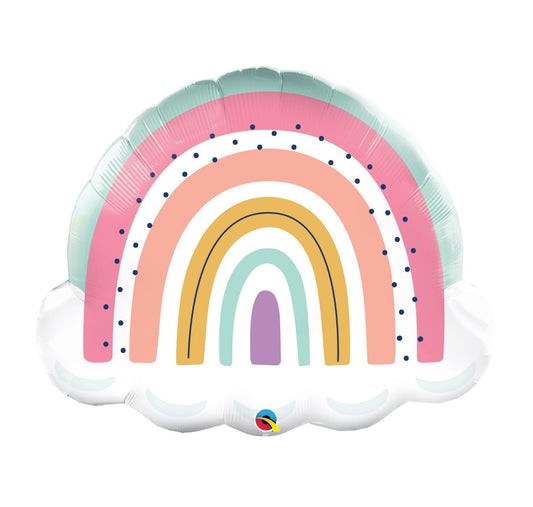 Pastel Rainbow Balloon