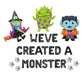 Weve Created A Monster Halloween Letter Balloon Kit