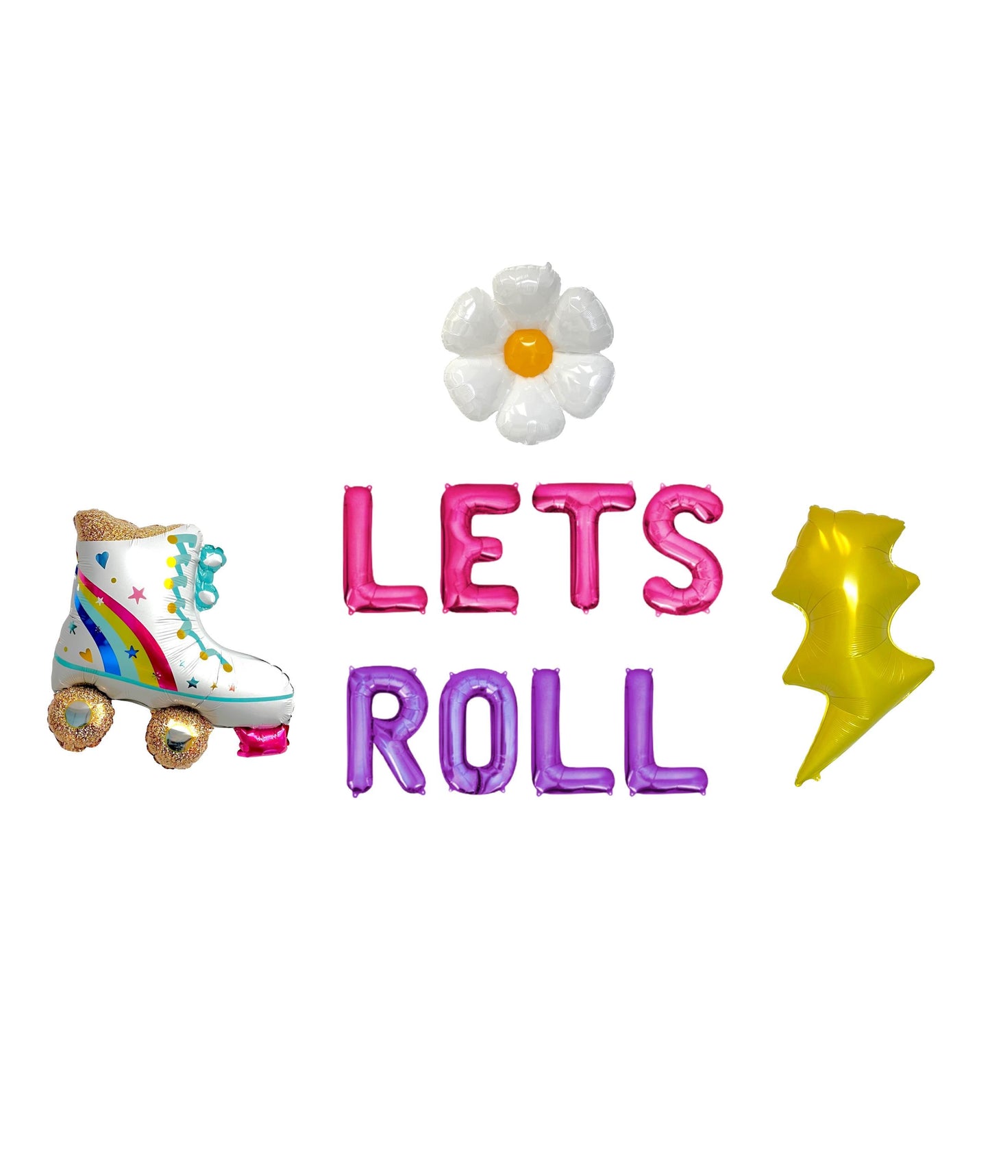 Let's Roll Letter Balloon Kit