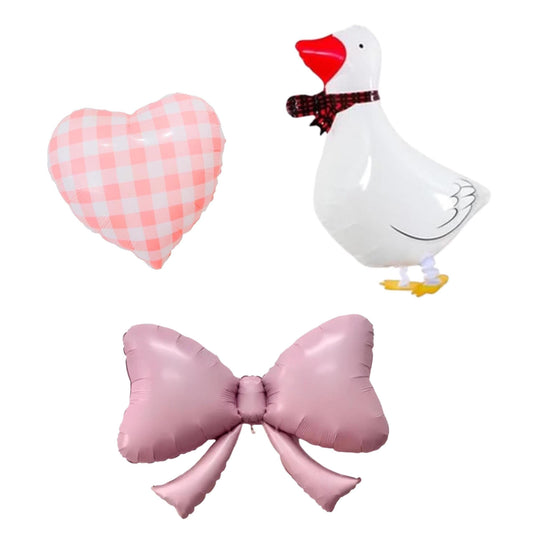 Baby Pink Silly Goose Balloon Set