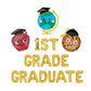 1st Grade Graduate Graduation Themed Balloon Kit