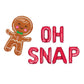 Oh Snap Gingerbread Letter Balloon Kit