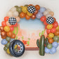 Retro Racer Western Balloon Garland Kit