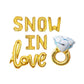 Snow In Love Letter Balloon Kit