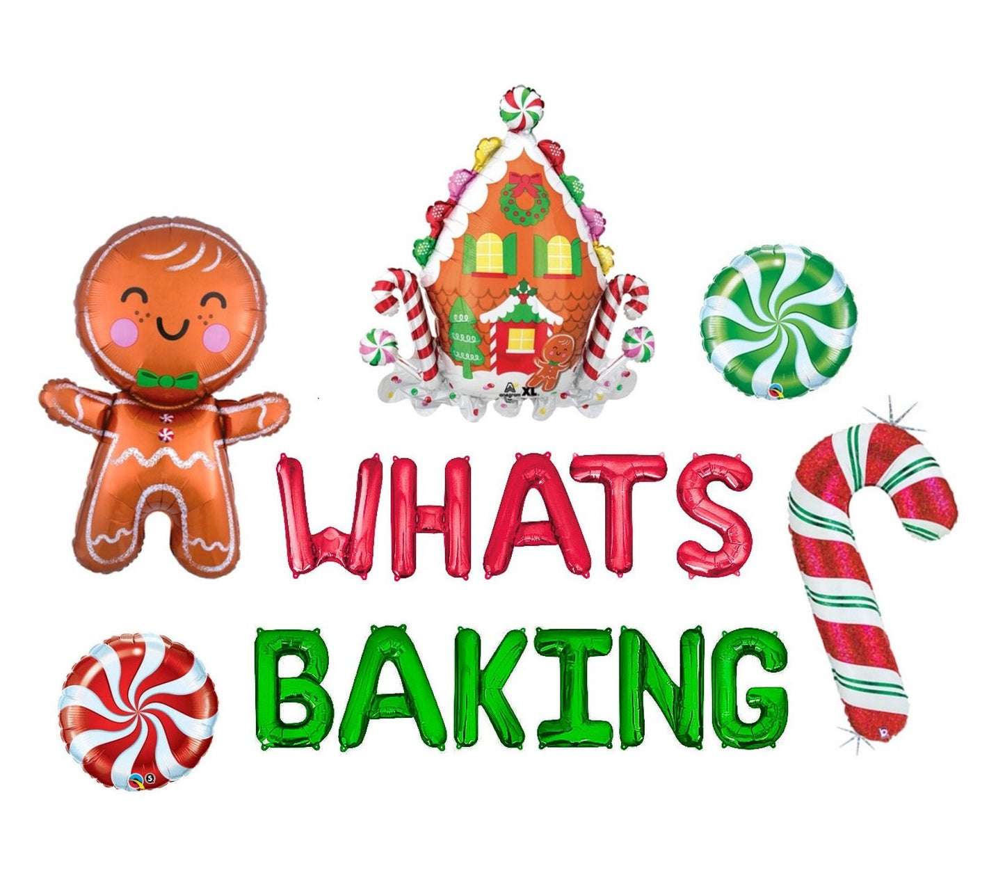 Whats Baking Letter Balloon Kit