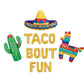 Taco Bout Fun Fiesta Letter Balloon Kit