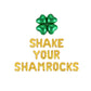 Shake Your Shamrocks St Paddys Letter Balloon Kit