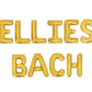 Custom Names Bach Bacherolette Balloon Kit