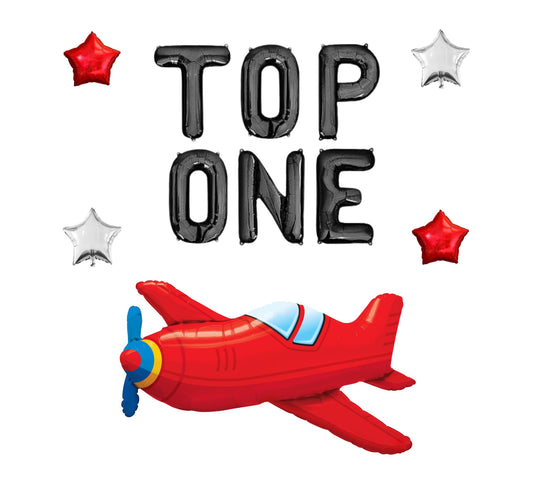 Top One Letter Balloon Kit