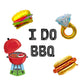 I Do BBQ Letter Balloon Kit