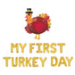 My First Turkey Day Letter Balloon Kit