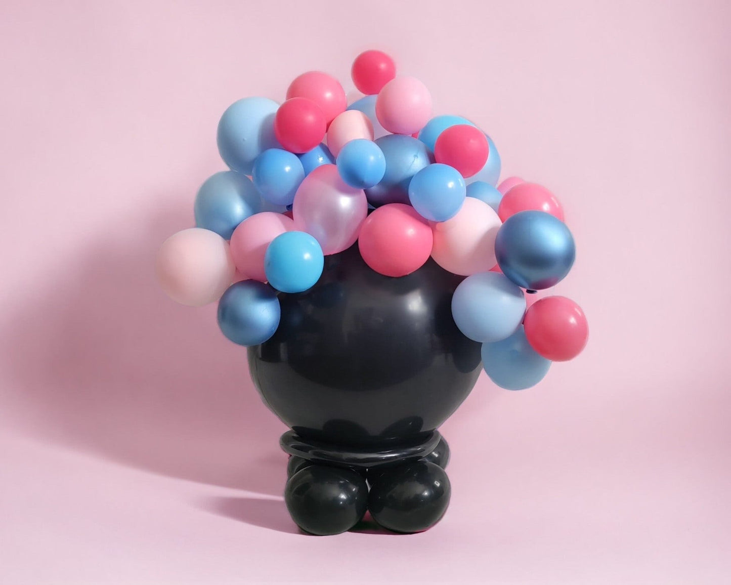 Pink and Blue Cauldron Balloon Kit