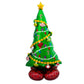 3D Standing Christmas Tree Balloon