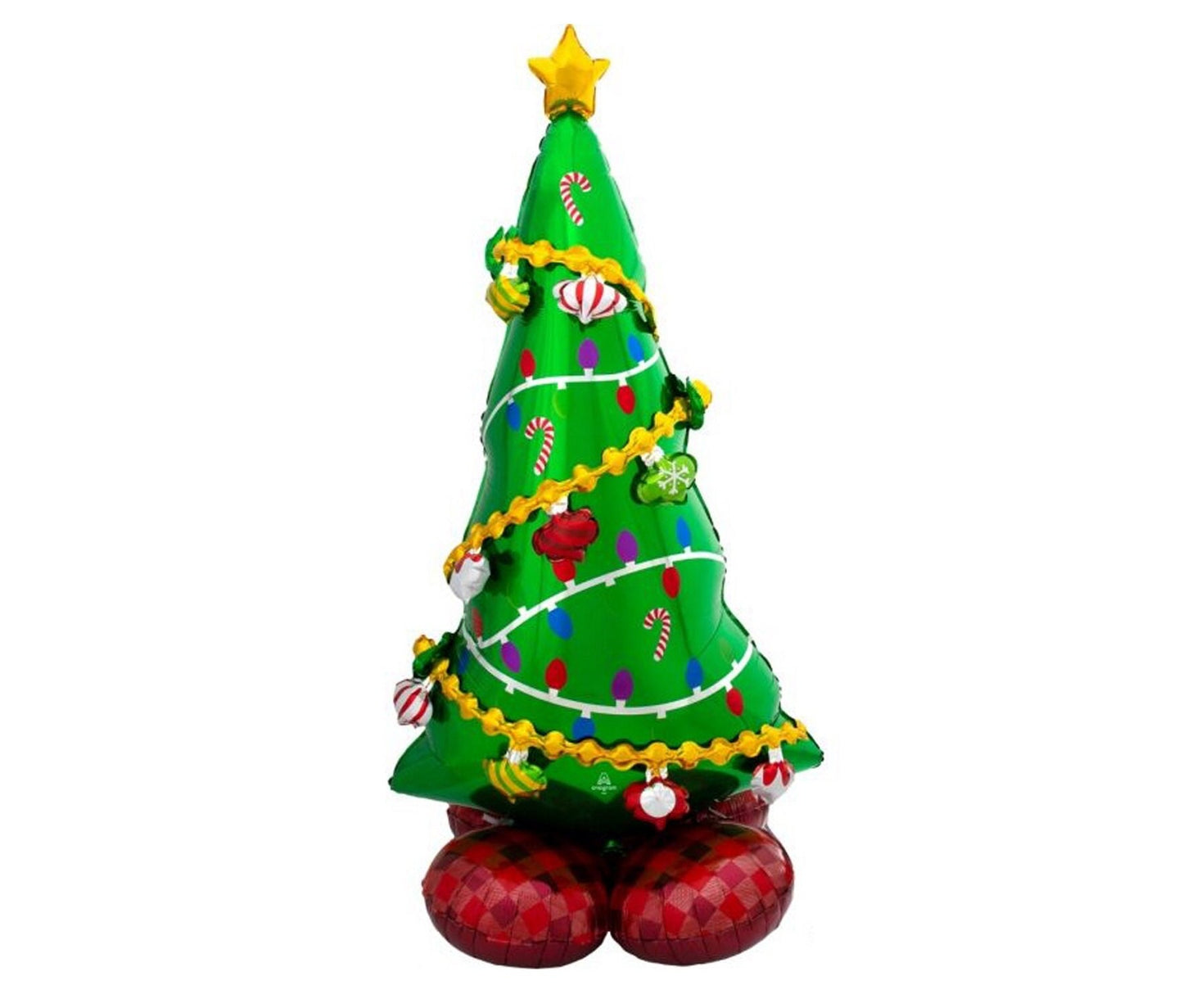 3D Standing Christmas Tree Balloon