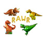 Rawr Dinosaur Themed Letter Balloon Kit