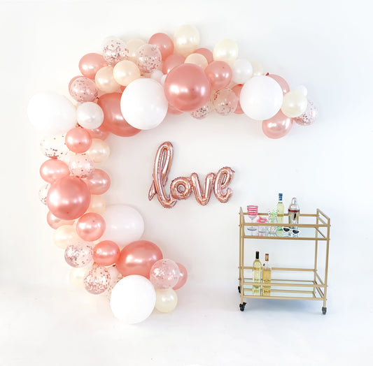 Rose Love Balloon Garland Kit