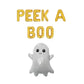 Peek A Boo Halloween Letter Balloon Kit