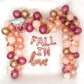 Fall In Love Fall Engagement Balloon Garland Kit