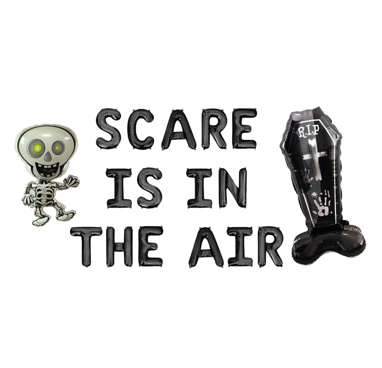 Scare Is In The Air Letter Balloon Kit