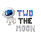 Two The Moon Astronaut Letter Balloon Kit