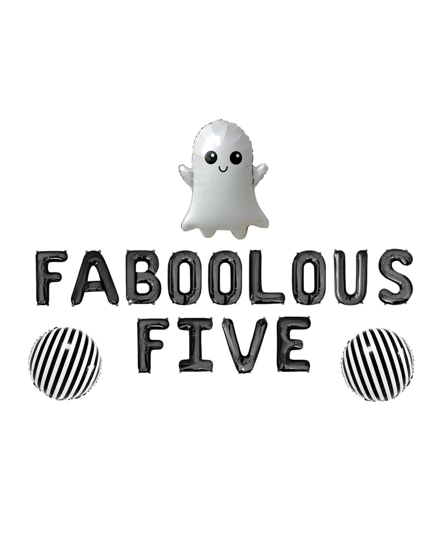 Faboolous Five Letter Balloon Kit