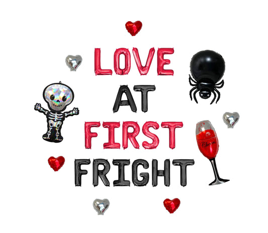 Love At First Fright Letter Balloon Kit