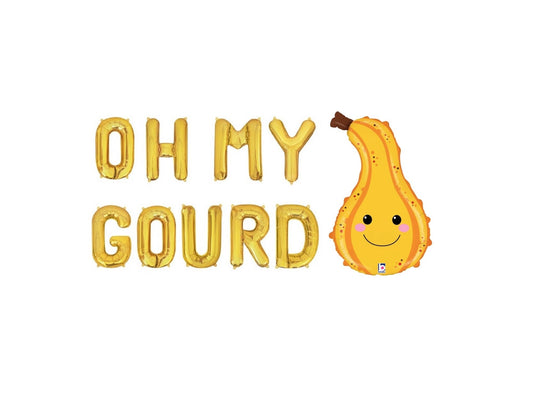 Oh My Gourd Fall Letter Balloon Kit