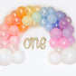 Rainbow Shaped One Balloon Garland Kit