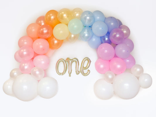 Rainbow Shaped One Balloon Garland Kit