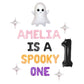 Custom Name is Spooky One Halloween Letter Balloon Kit