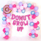 Purples & Pinks Donut Grow UP Balloon Garland Kit