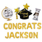 Congrats Custom Graduation Letter Balloon Kit