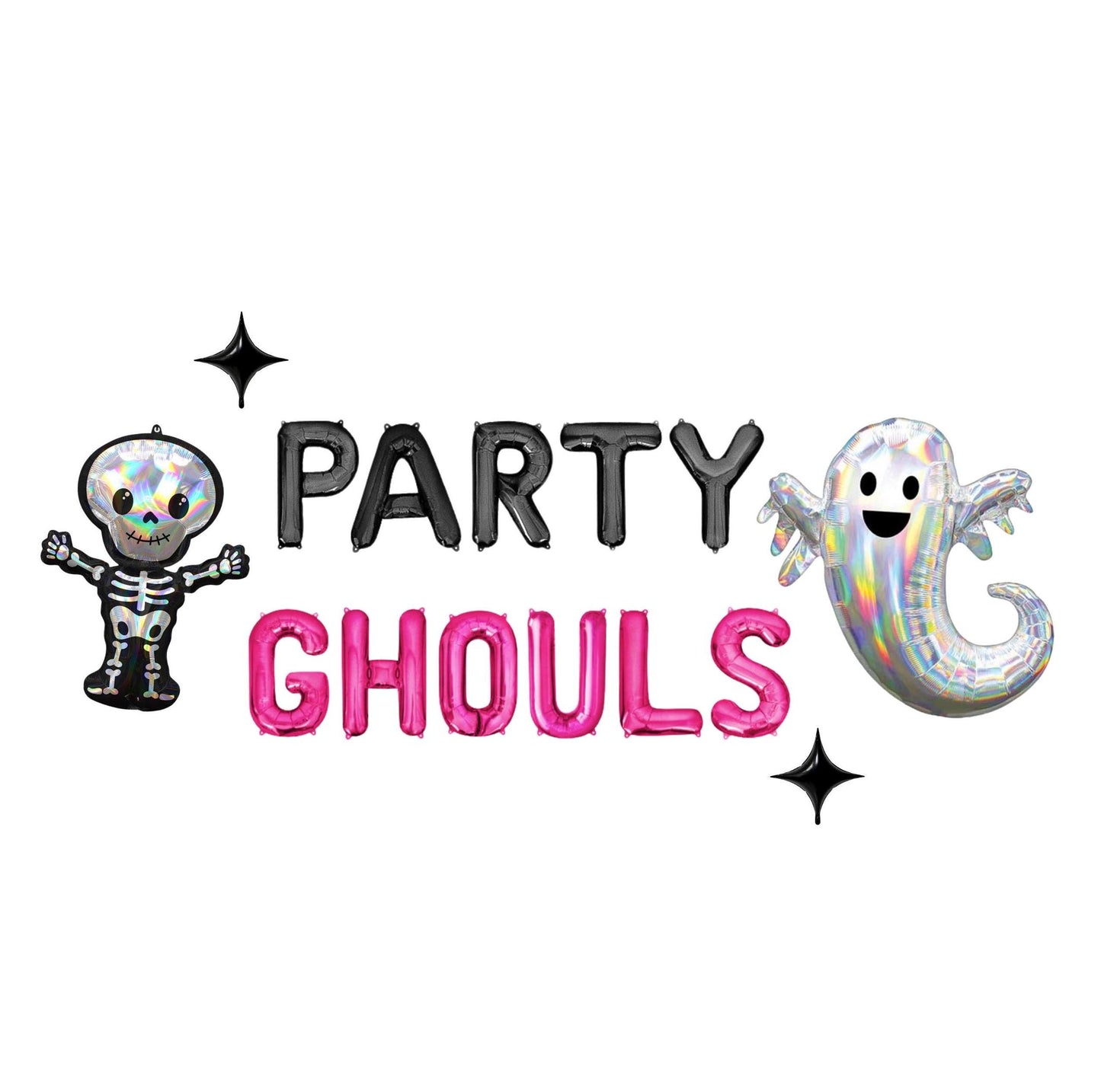 Party Ghouls Letter Balloon Kit