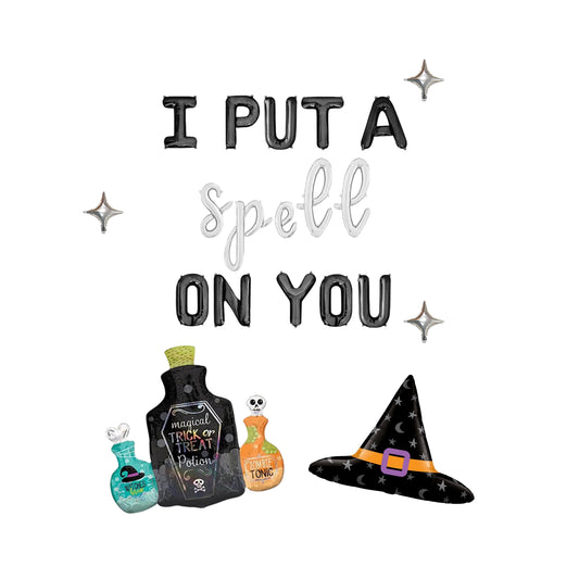  Put A Spell On You Letter Balloon Kit