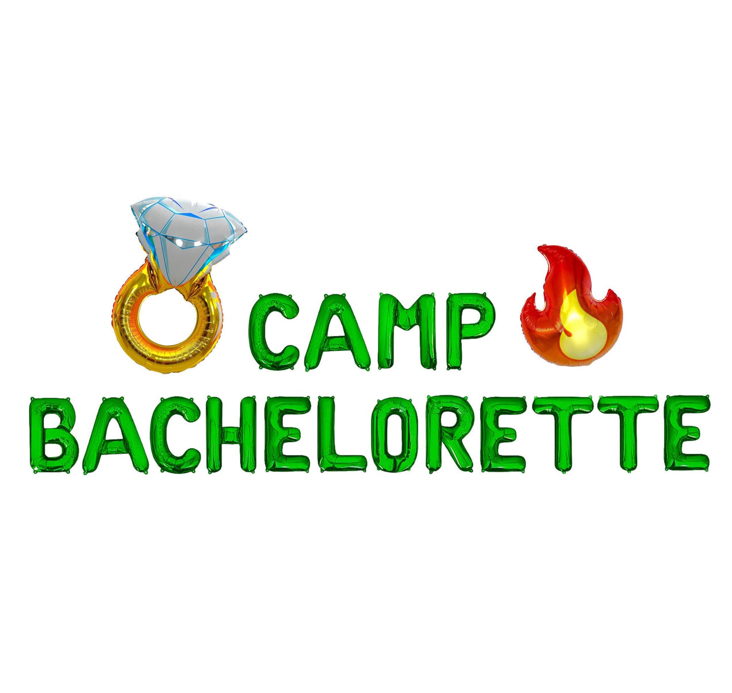 Camp Bachelorette Letter Balloon Kit